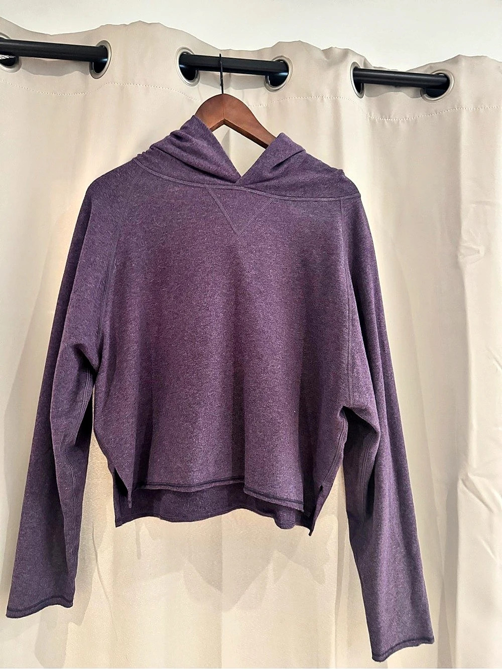lululemon Purple Pullover Hoodie Size 10 Like New